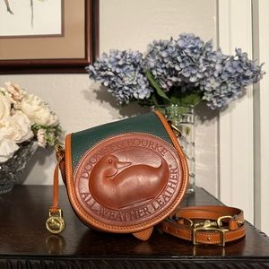 Rare Vintage Dooney & Bourke Big Duck Crossbody Shoulder Bag